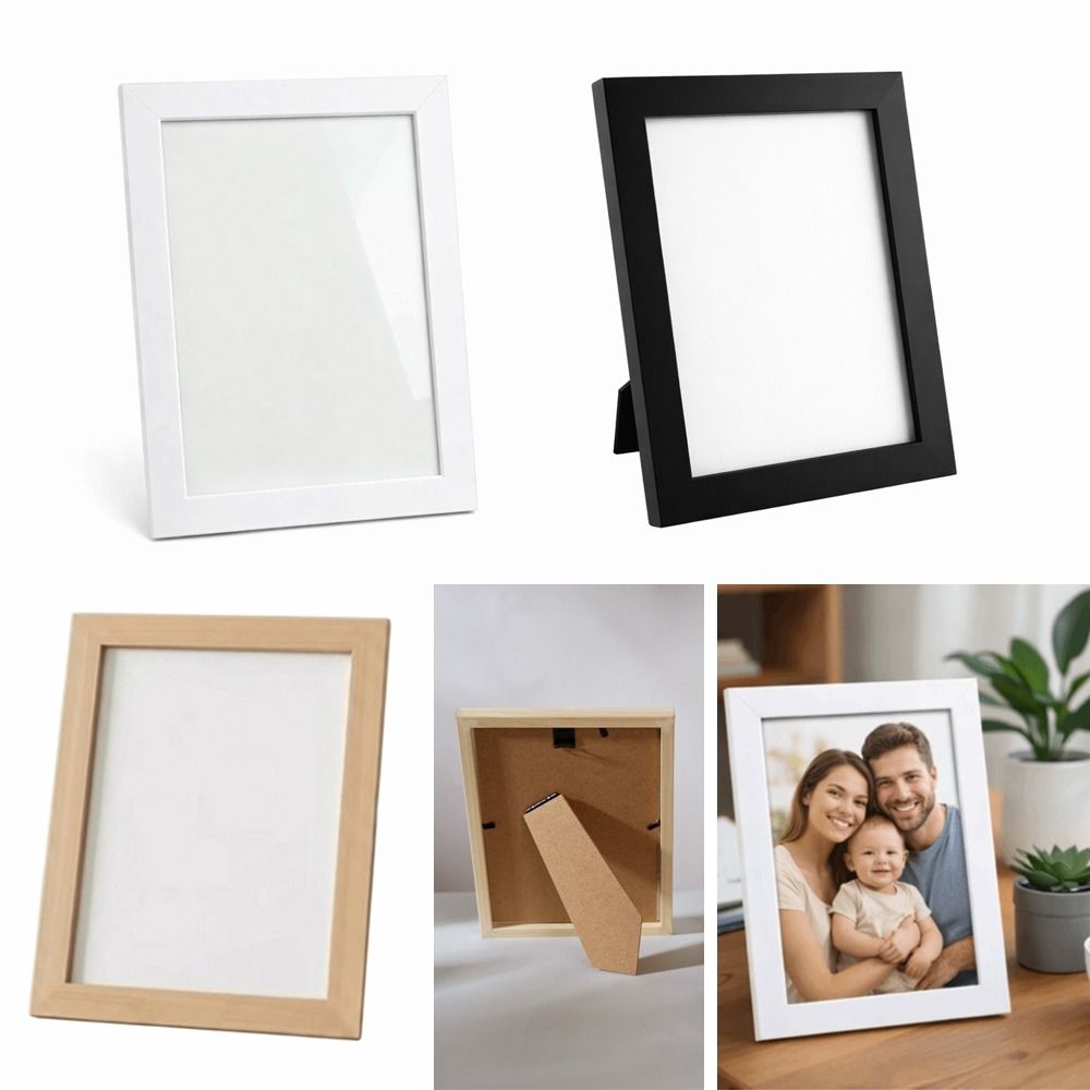 New 5/7/8 Inch Wooden Photo Fr - Bamboo Photo Frame recension och pris