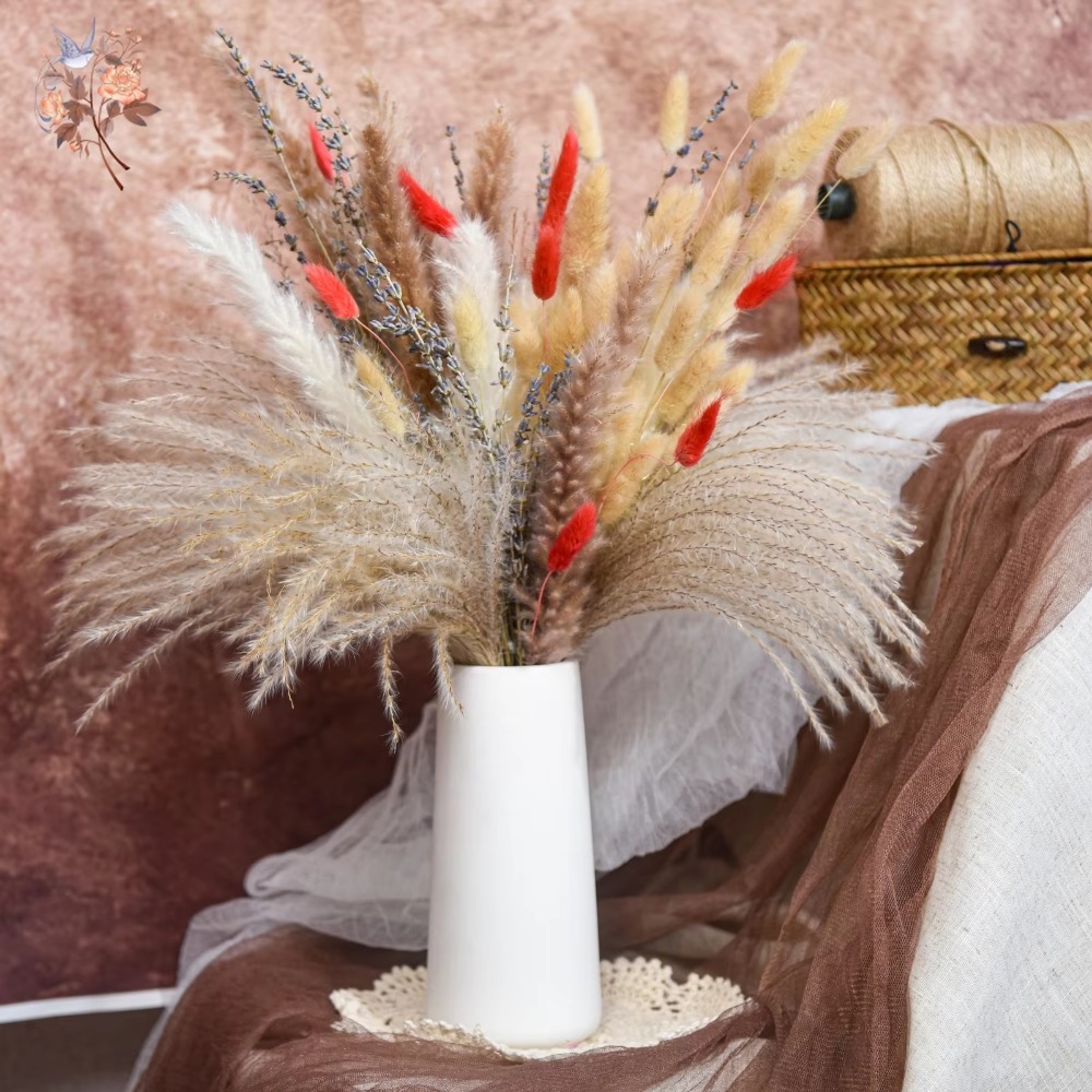 Natural Pampas Lavender Dried  - Pampas Grass Decor recension och pris