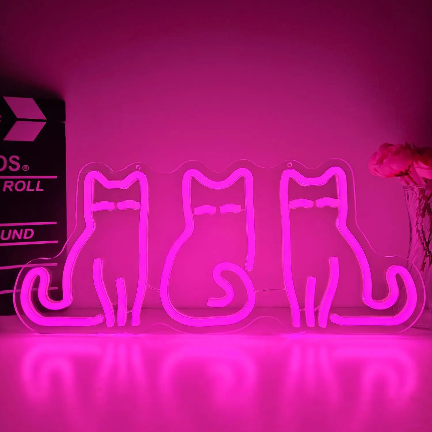 Cats Neon Sign USB LED Neon Li - Home Decor Theme recension och pris