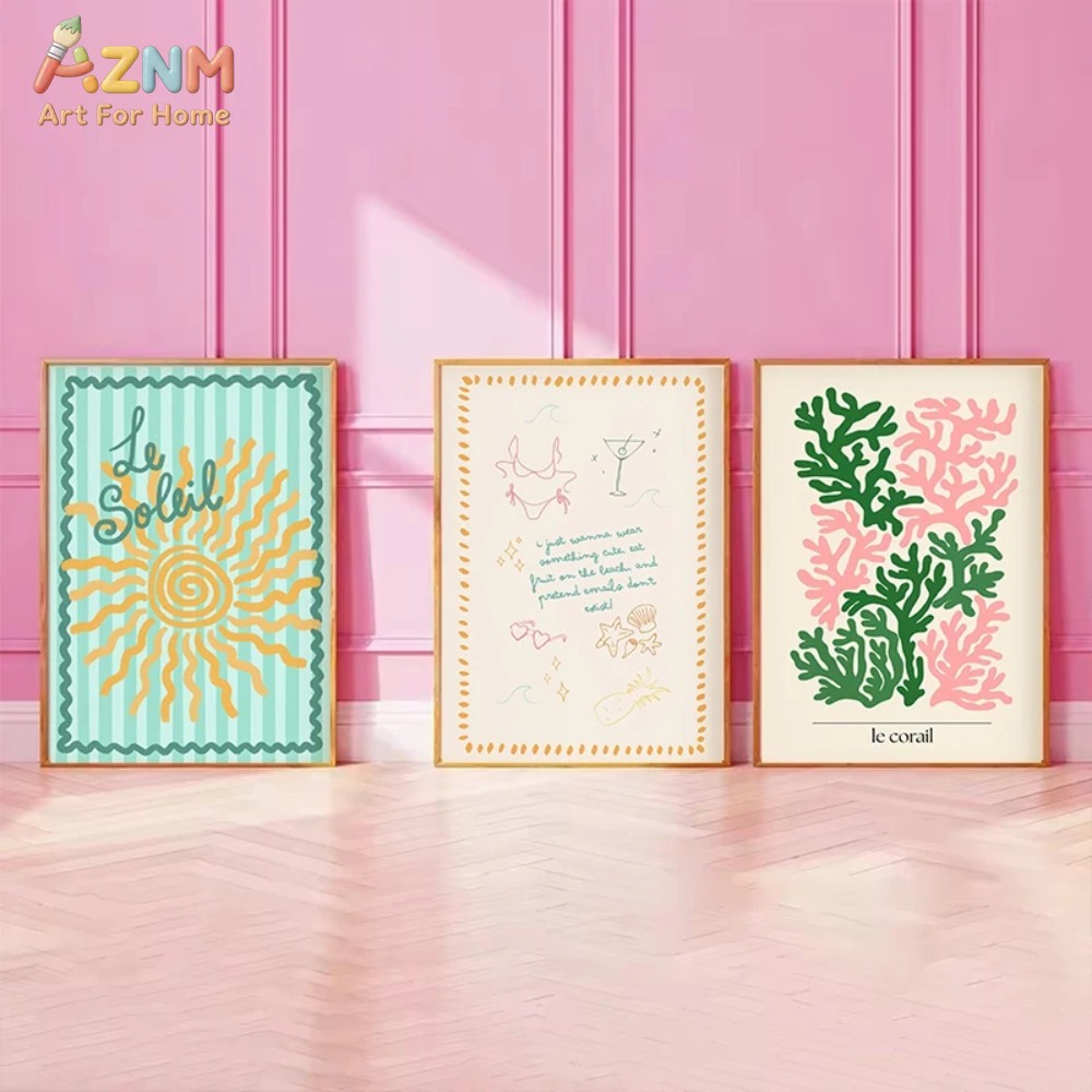 AZNM Colorful Summer Lemon Lob - Home Decor Y2K recension och pris