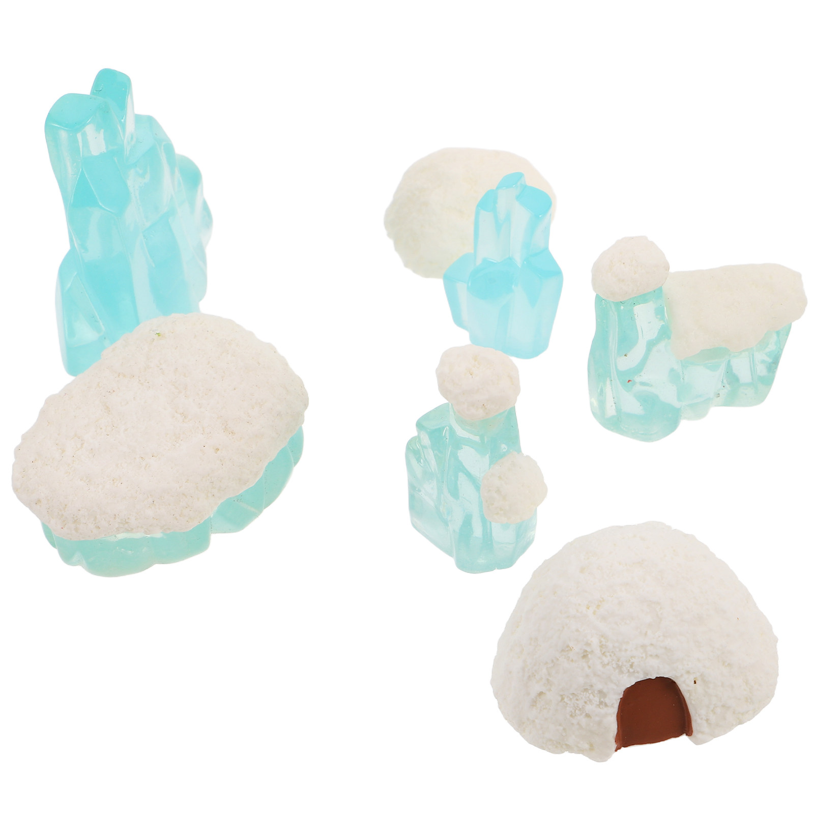 7Pcs Lifelike Resin Set Micro  - Home Decor Theme recension och pris