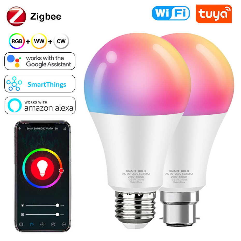 Zigbee Smart LED Light Bulb 15 - Home Decor Free App recension och pris