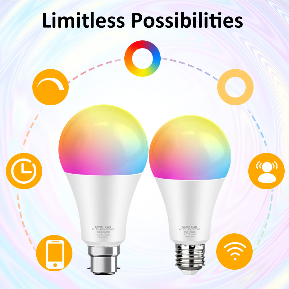 Zigbee Smart LED Light Bulb 15 - Home Decor Free App recension och pris