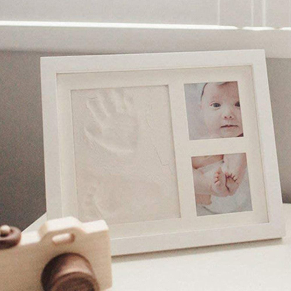 Imprint Clay Baby Hand and Foo - Bamboo Photo Frame recension och pris