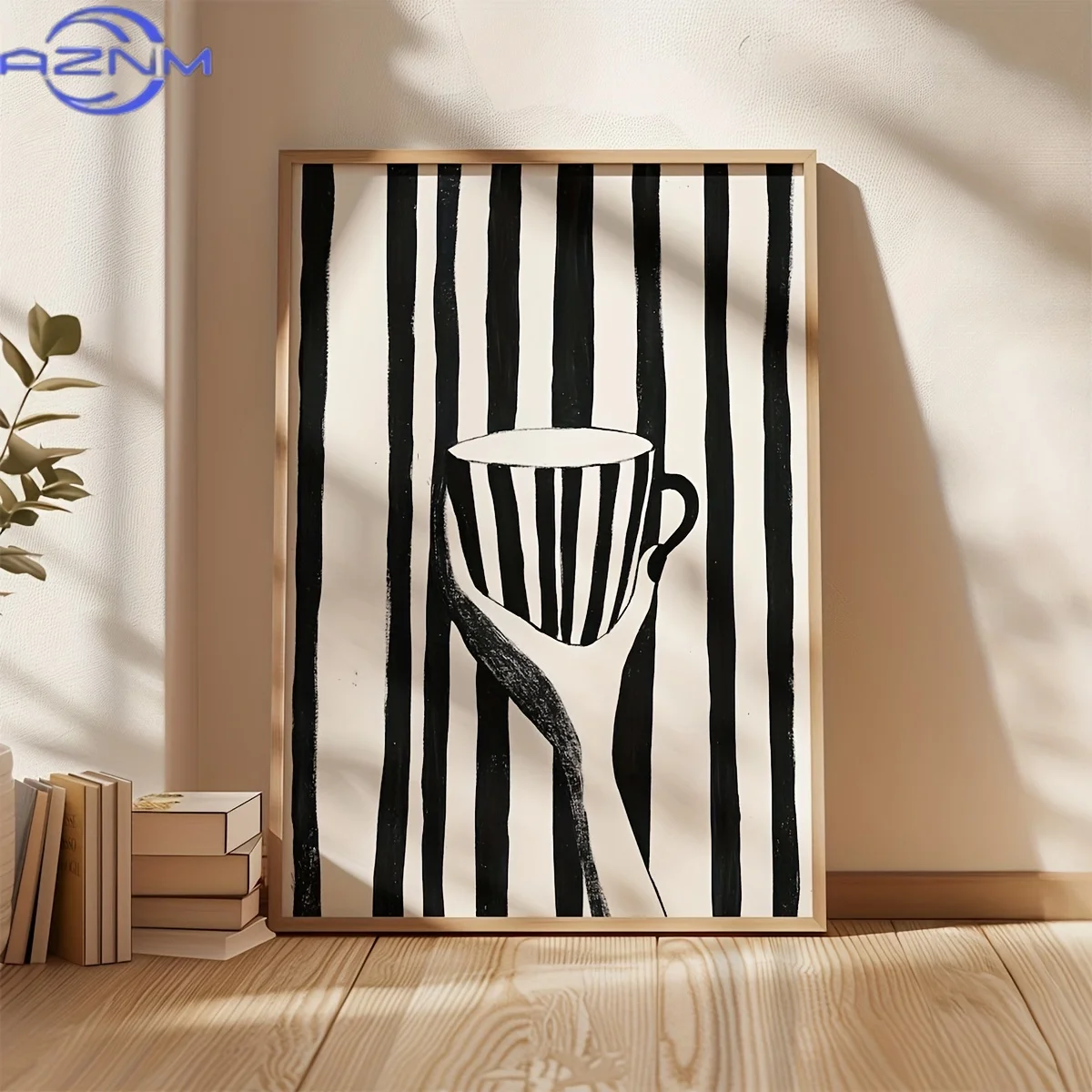 Cartoon Animal Text Art Coffee - Home Decor Y2K recension och pris