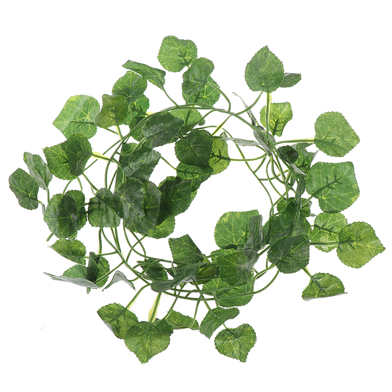 2.0m Artficial Vine Green Plan - Rattan Plant Basket recension och pris