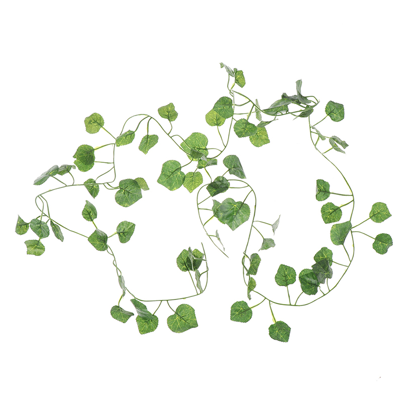 2.0m Artficial Vine Green Plan - Rattan Plant Basket recension och pris