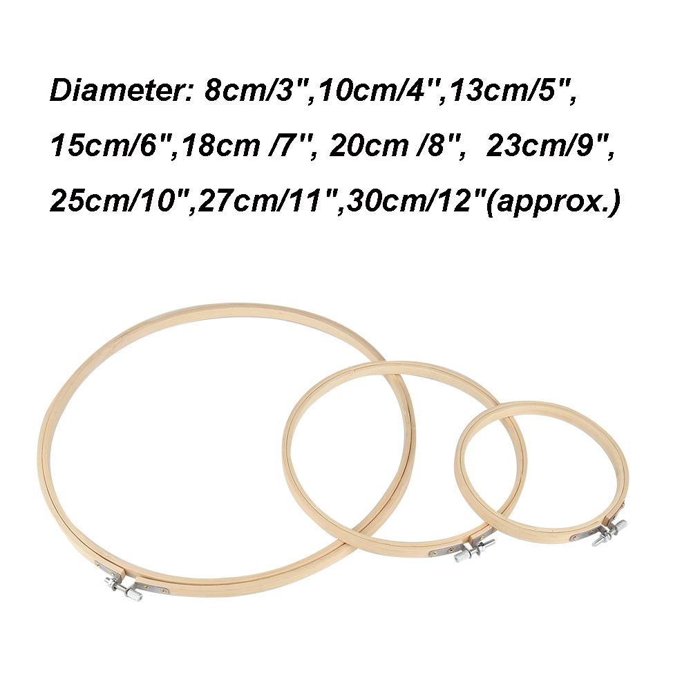 8/10/13/15/18/30cm DIY Needlec - Bamboo Photo Frame recension och pris