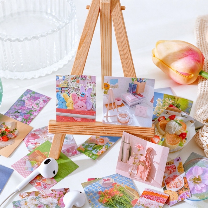 45Pcs Spring Flower Stickers D - Home Decor Magazine recension och pris